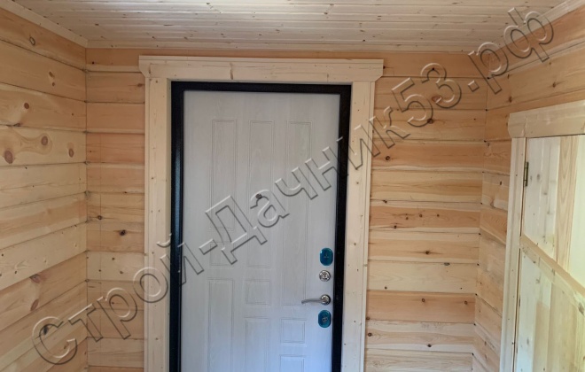 4 Брусовая баня  Б-13, 4х3м, 12 М², Ленинградская область, Выборгский район, г. Приморск (9)